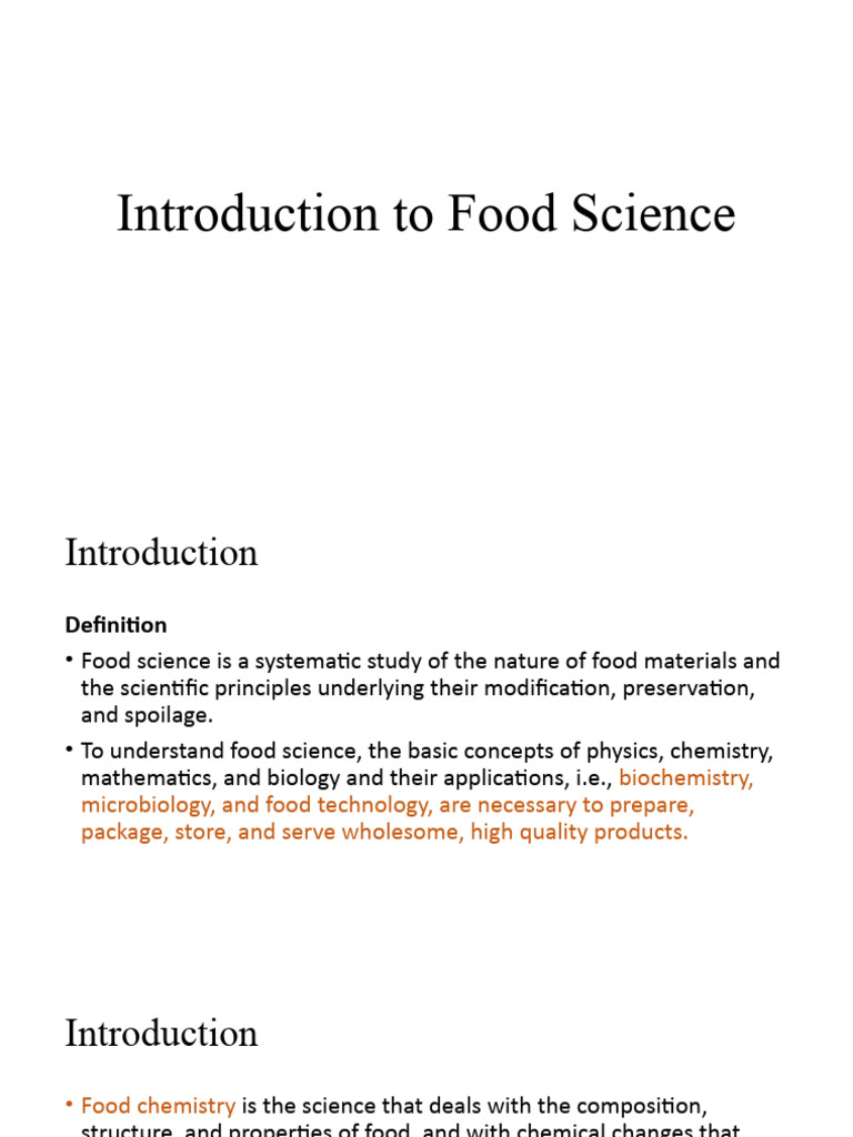 Understanding Food Science Basics | PDF | Buffer Solution | Ph