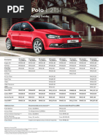 2 VW NBD Polo 1 2 Service Pricing Guide