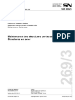 SIA - 269-3 - Maintenance Des Structures Porteuses - Structures en Acier (2011)