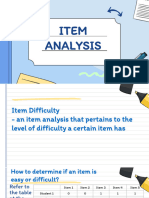 Item-Analysis