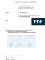 Setting Parameter Operasi Tanur Listrik (SMELTING)