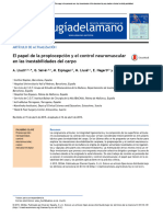 El Papel de La Propiocepción y El Control Neuromuscular en Las Inestabilidades Del Carpo Lluch Instituto Kaplan España 2015