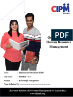 DPHRM U17 - Knowledge Management_English_V1