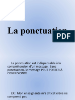 La Ponctuation