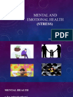 Mental and Emotional Health