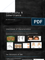 Continuity & Inheritance - Genetics 
