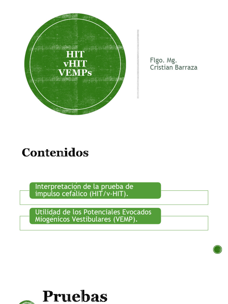 vHIT and Vestibular Assessment Techniques | PDF | Ear | Auditory System