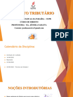 Material I Unidade Direito Tributário Direito 20-03-2024