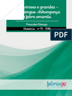 Febrasgo - Arboviroses e Gravidez - Zika, Dengue, Chikungunya e Febre Amarela - 2018