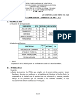 Analisis de Capacidad de Combate de Unidad