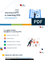 5 Langkah Mudah Mengikuti E-Learning PPG - Sosialisasi Teknis