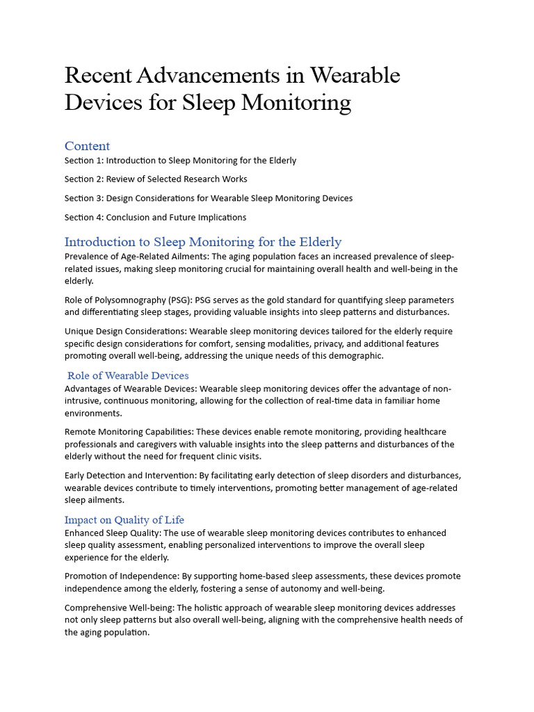 Wearable Device For Sleep Hyponatremia Risk preview