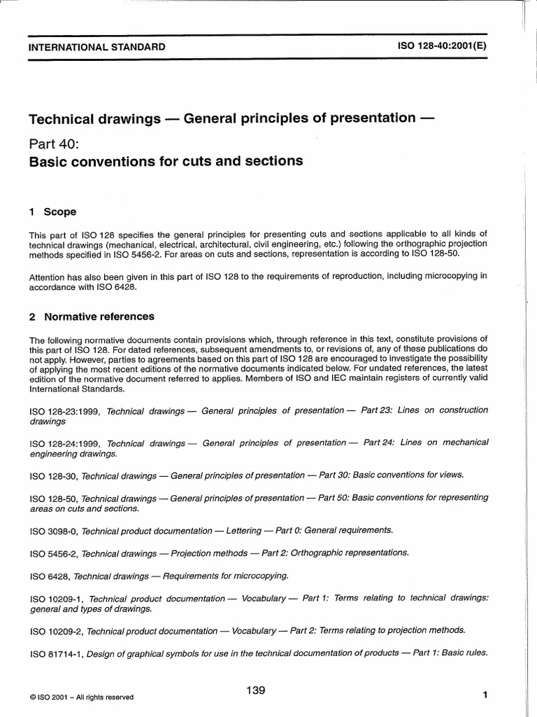 ISO 128 DRAWING STANDARDS PDF FREE DOWNLOAD visual data 7