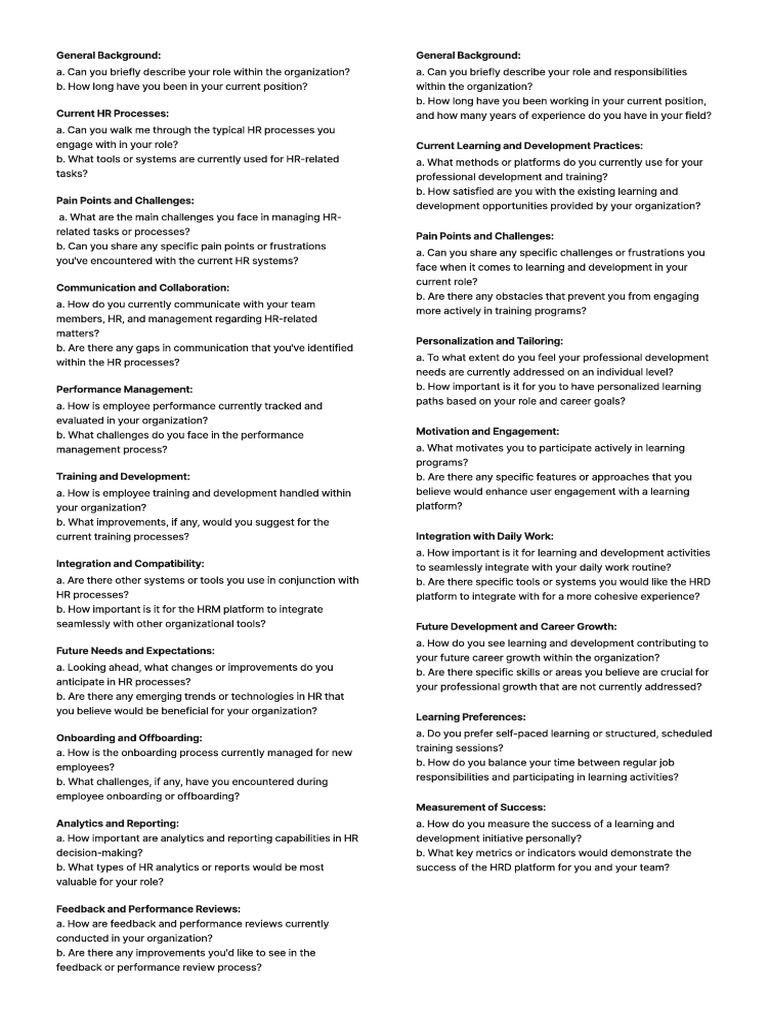 HRM+HRD Research | PDF | Learning | Analytics