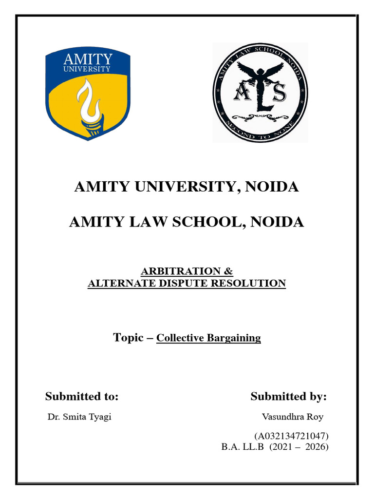 Collective Bargaining Pdf Employment Collective Bargaining