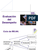 Evaluacion de Desempeño