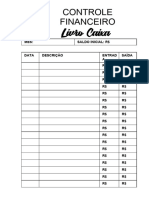 Planner Controle Financeiro Livro Caixa