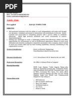 QA/QC E&I Inspector Responsibilities | PDF