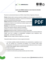 Procedimiento para Interponer PQRSD Virtual