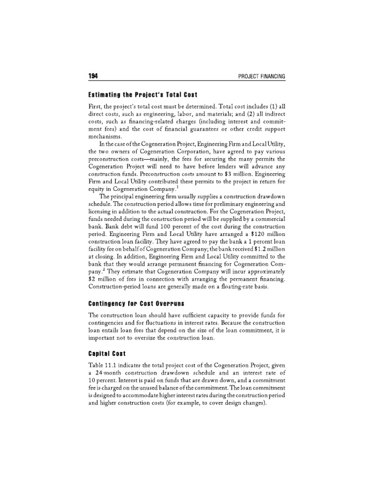 Cogen Project Part2 | PDF