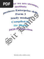 Form 1 Accounting Notes | PDF | Debits And Credits | Bookkeeping