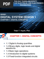 Digital System Design 1 - Chapter 1 Slide