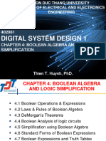 Digital System Design 1 - Chapter 4 Slide