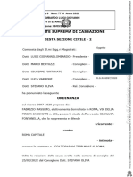 Cass Civile Ord. Sez. 6 Num. 7716 Anno 2022