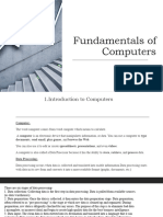 Fundamentals of Computers (1)