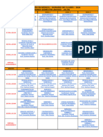 Horario de Clases Primera Etapa 2024 - Musica