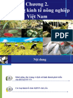 Chương 2. Hệ Thống Kinh Tế Nông Nghiệp Việt Nam