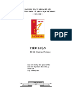 Tiểu luận về enzyme protease