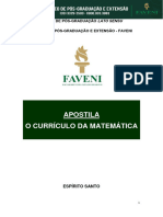 2 Apostila O Currículo Da Matemática