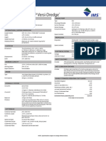Model 7012 HP Versi Dredge Specifications 2020