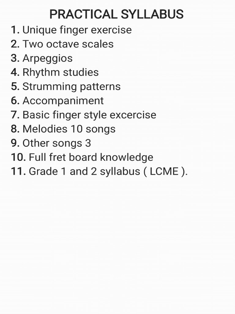 French Intermediate Syllabus