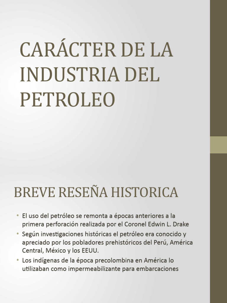 Historia y Ciencia del Petróleo | PDF | Petróleo | Refinería de petróleo