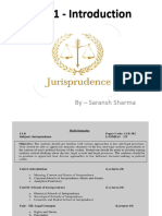 Jurisprudence - Unit 1 - Introduction