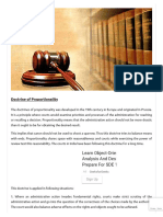 ADMIN Doctrines of Administrative Law Legal Bites Law and Beyond