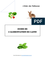 Guide de L Alimentation Du Lapin