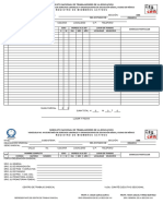 Formato de Sabana Sindical - Delegacion Sindical