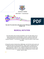 Notation Handout 1