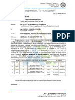 INFORME #71-2023-ALEE/HP: Item MES #Valorización Descripción Porcentaje de Avance Del Mes Monto A Cobrar Estado