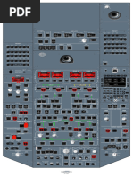 A350 Cockpit and Overhead Panel Guide | PDF | Aviation | Aircraft