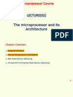 MP - Lec 02 - The Microprocessor and Its Architecture