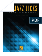 500 Jazz Licks For All Instruments