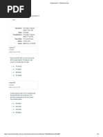 Assessment 1 - Attempt Review