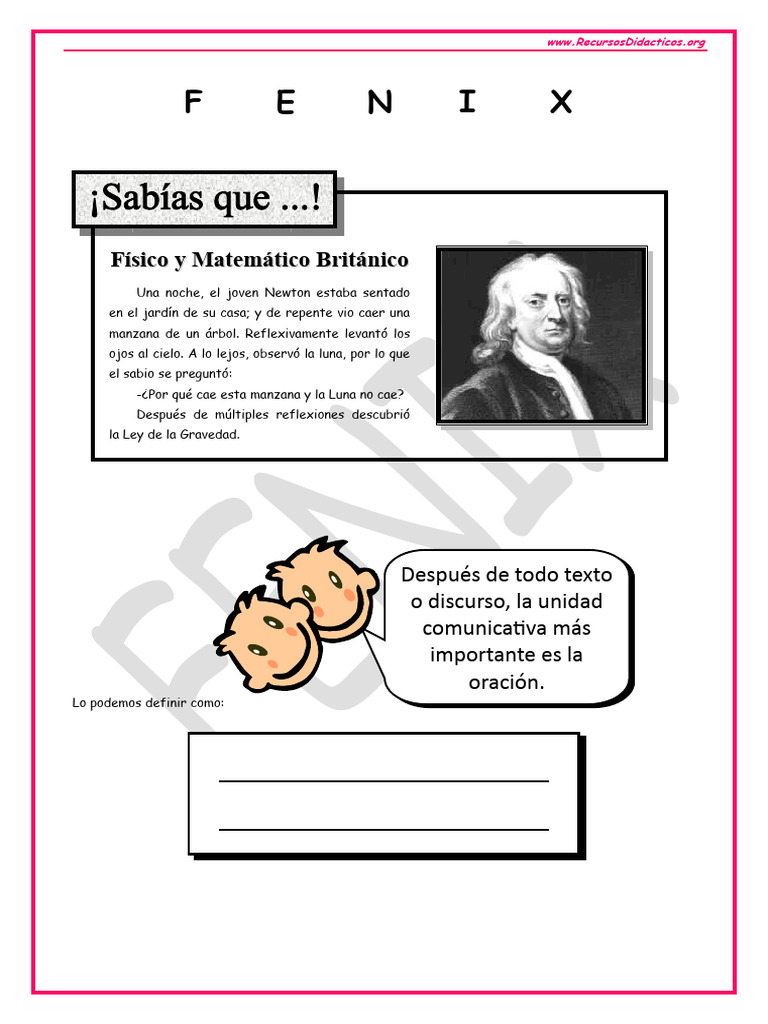 Practicamos Oraciones Pdf Oración Lingüística Asunto Gramática