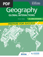 IB Geography HL Extension