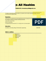 The Station Resume Template PDF
