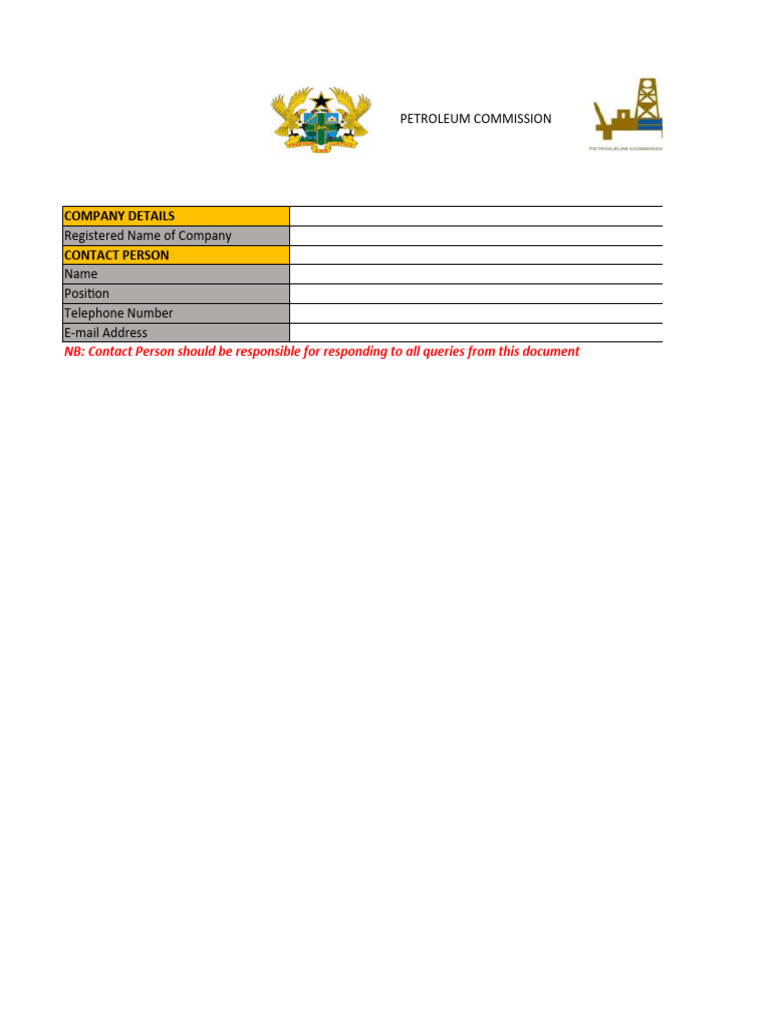 Petroleum Commission Staff Overview | PDF | Employment | Business
